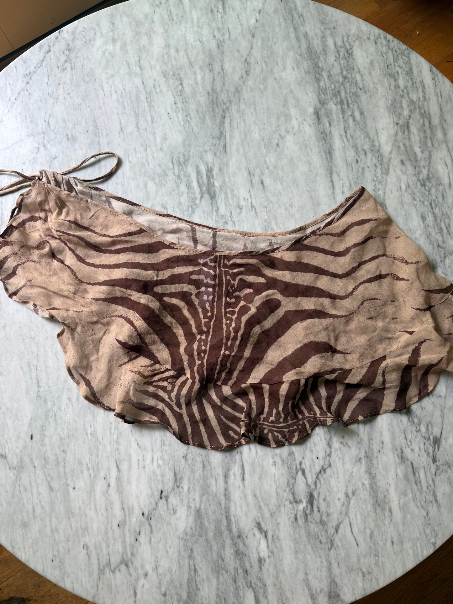 CAVALLI X SKIMS Low Rise Mini Skirt Cover Up - Size MEDIUM