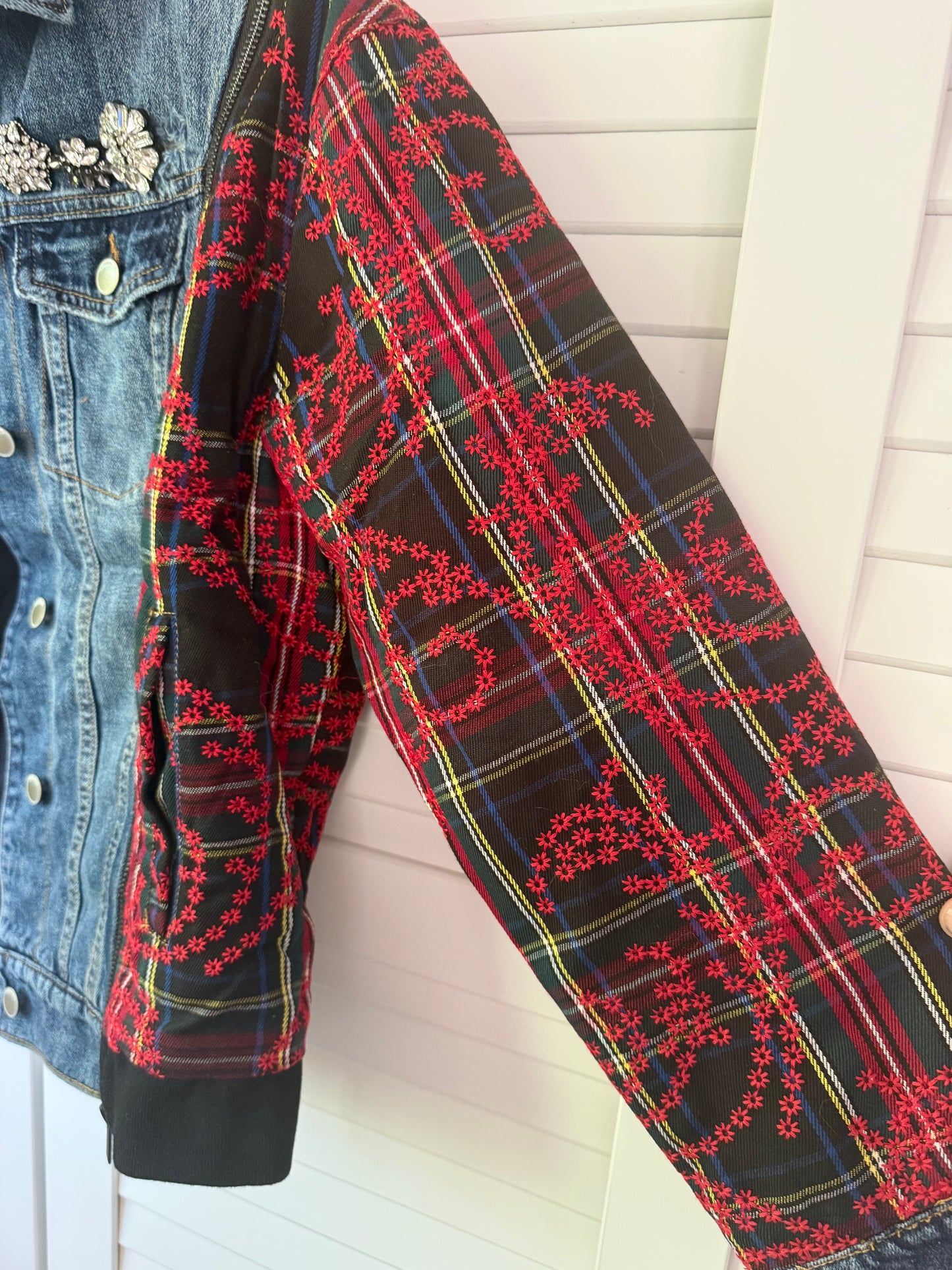 DESIGUAL Hybrid Denim Jacket - Size Small