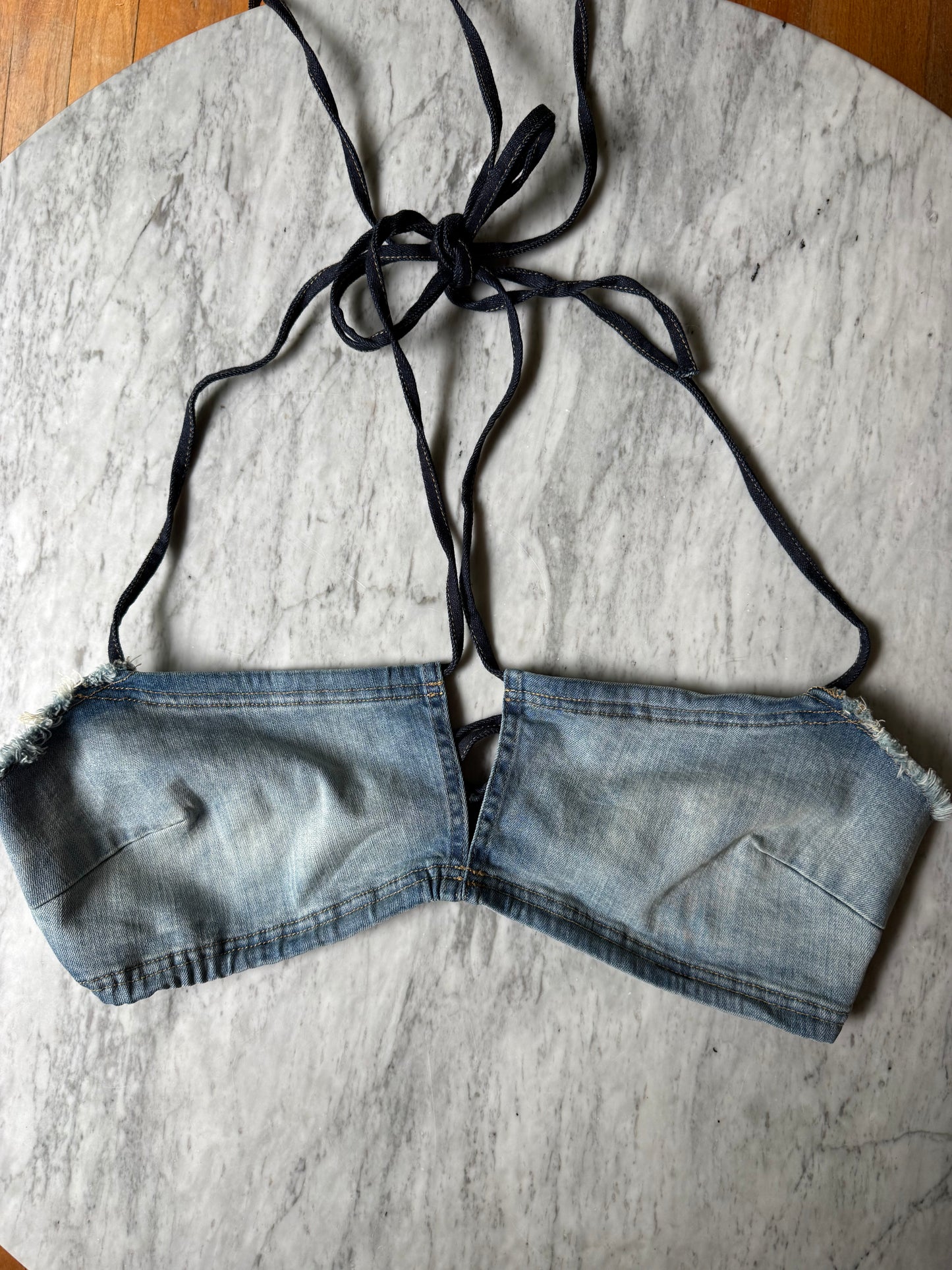 SKIMS Swim Denim Bikini Set - Size 2X