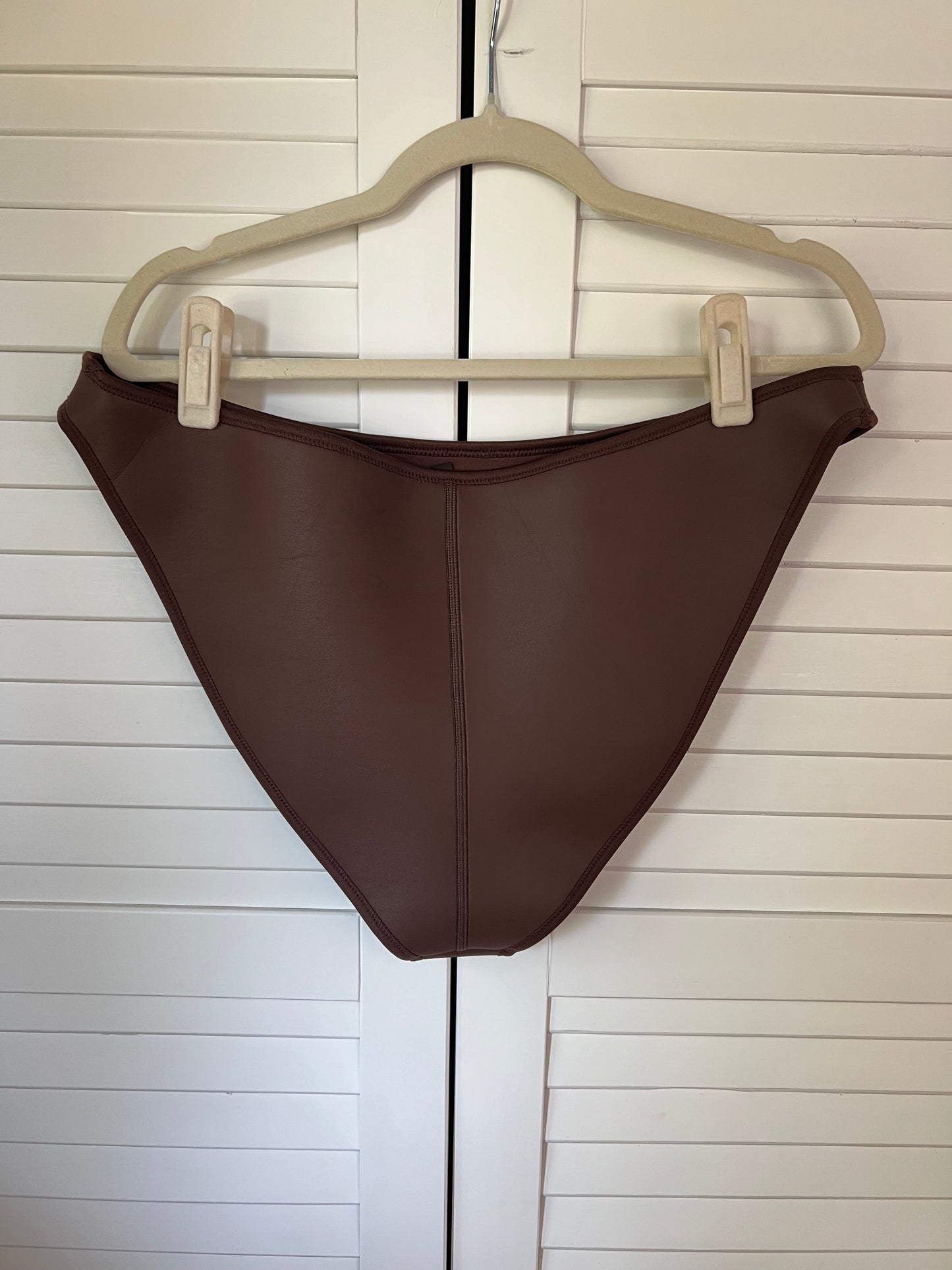 SKIMS Scuba Swim Bikini Bottom - Cocoa Brown - 2X