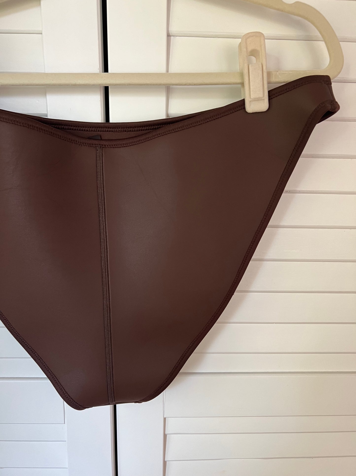 SKIMS Scuba Swim Bikini Bottom - Cocoa Brown - 2X