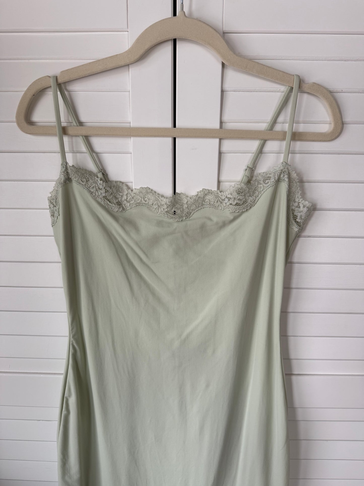 SKIMS Fits Everybody Lace Long Slip Dress - Size Large