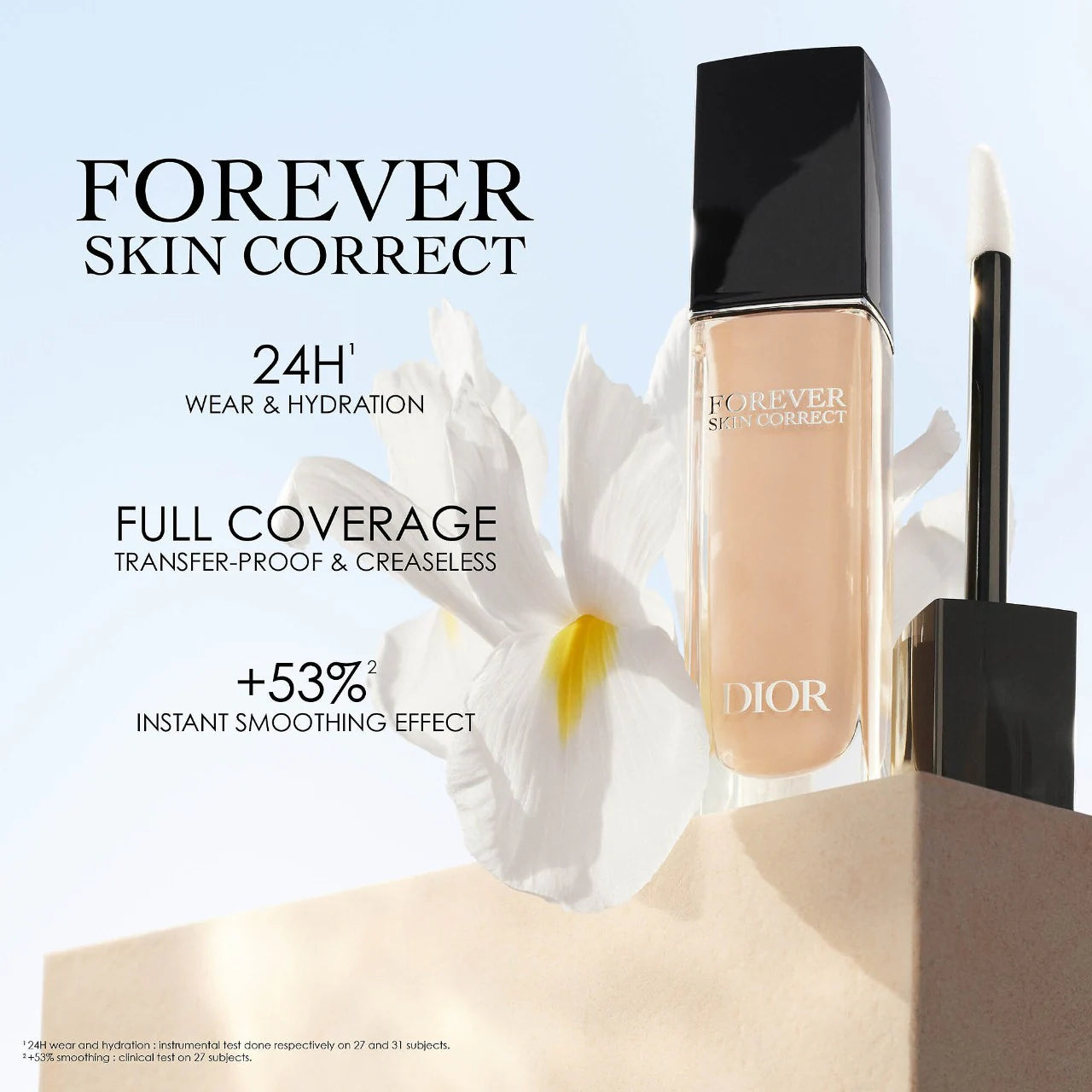 Dior Forever Skin Correct Full-Coverage Concealer - 0.5 Neutral - very fair skin with neutral undertones - DIOR