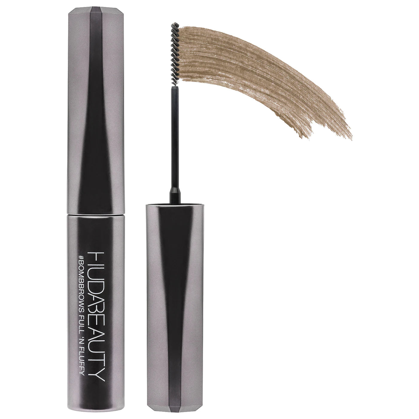 #BombBrows Full ‘n Fluffy Volumizing Fiber Gel - 1 Warm Blonde - for blonde hair with golden undertone - Huda Beauty