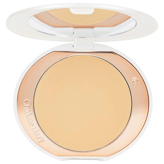 Refillable Airbrush Flawless Finish Brightening Powder - Tan-Deep - yellow-toned - Charlotte Tilbury