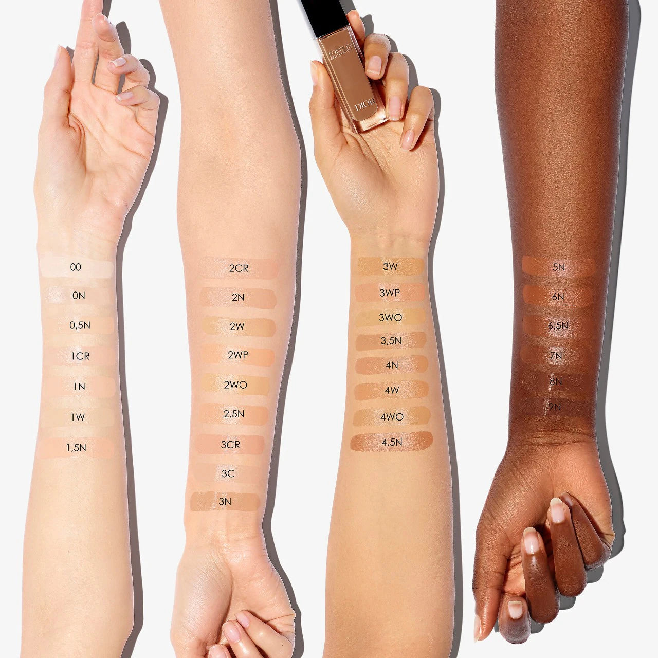 Dior Forever Skin Correct Full-Coverage Concealer - 0.5 Neutral - very fair skin with neutral undertones - DIOR