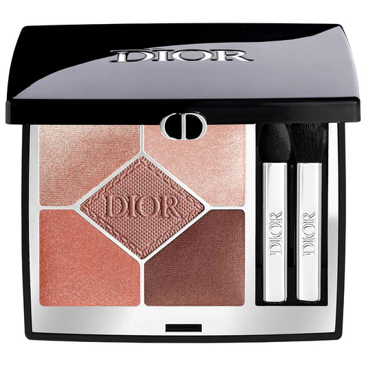 Diorshow Couture Eyeshadow Palette - Toile De Jouy - warm shades of chestnut and brown, a satiny beige and white - Dior